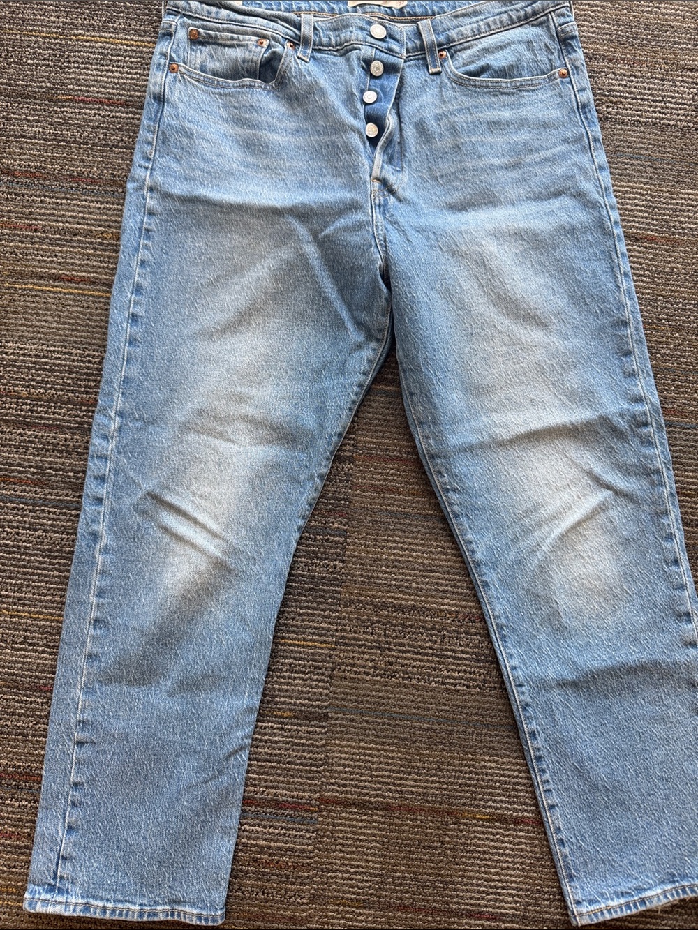 Levi's Light Blue Straight Leg Women's Jeans